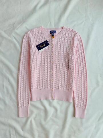 Rosa Strickbluse