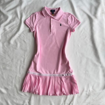 Pink short sleeve dress
