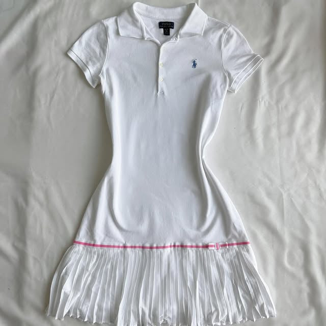 White short sleeve dress