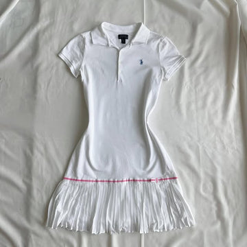 White short sleeve dress
