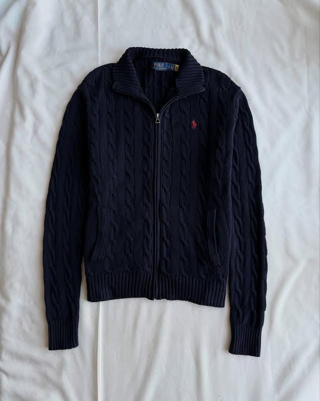 Veste en tricot noir