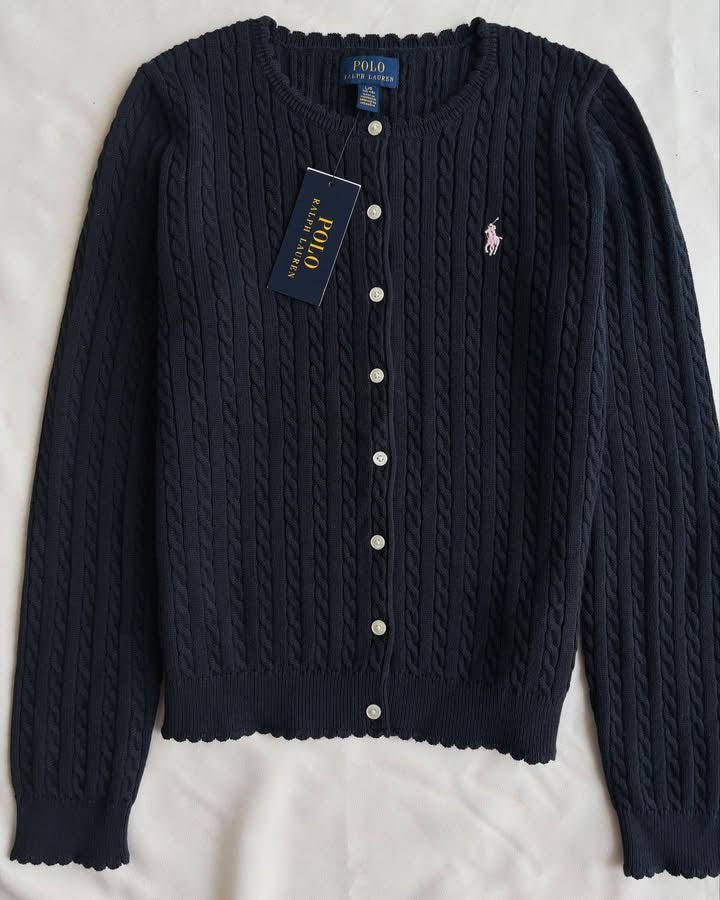 Chemisier en tricot noir