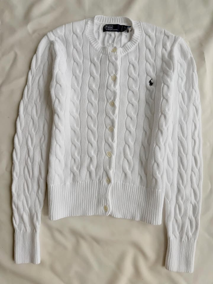 Chemisier en tricot blanc