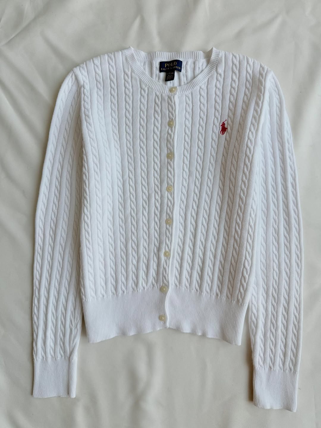 Chemisier en tricot blanc