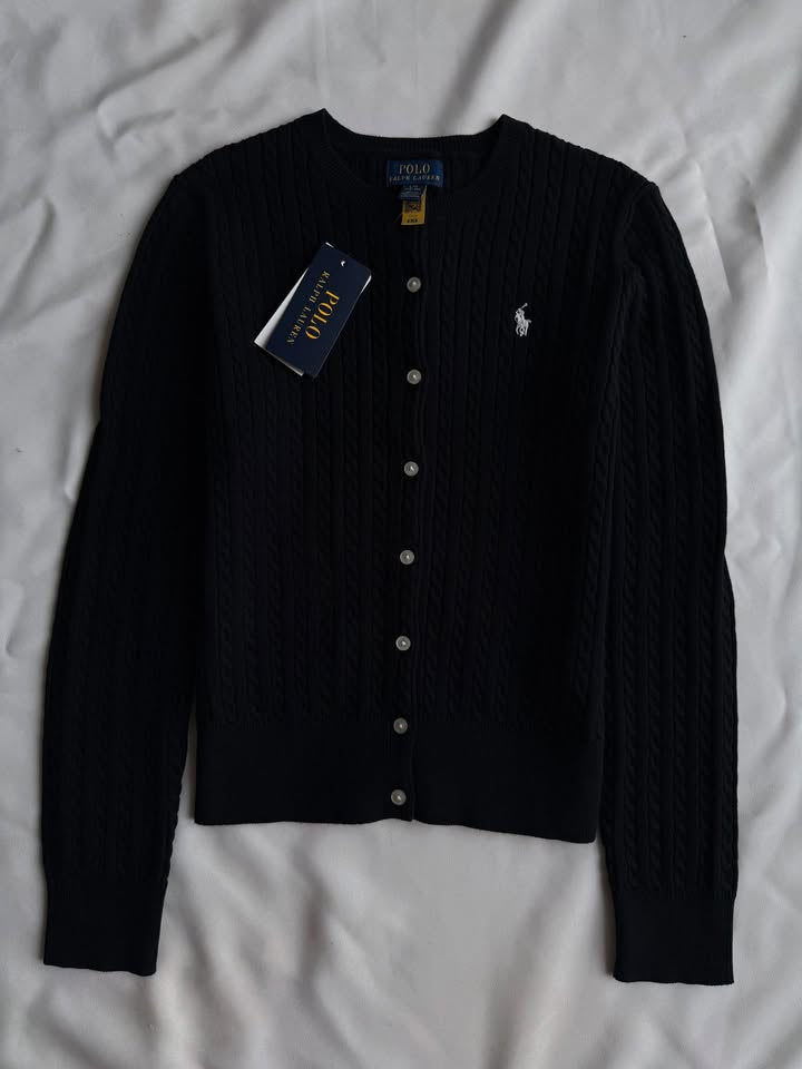 Chemisier en tricot noir