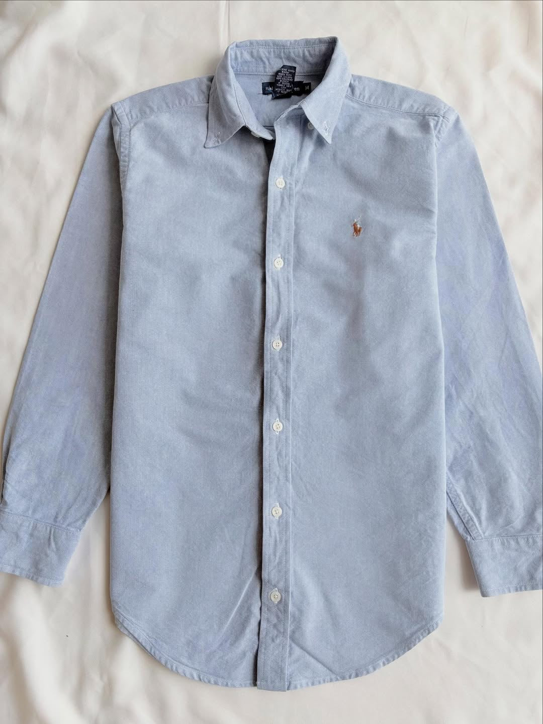 Grayish blue dress shirt