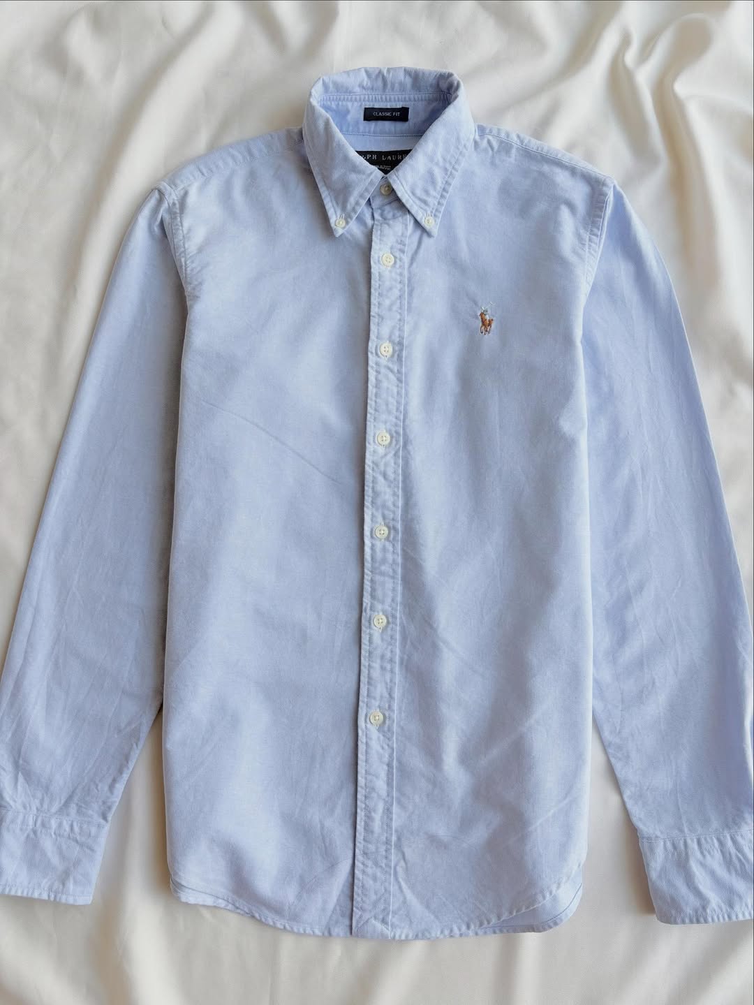 Blue dress shirt